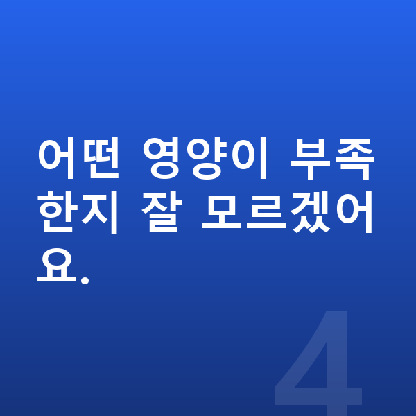 초등학생 영양제 추천 어떤 영양이 부족한지 잘 모르겠어요.