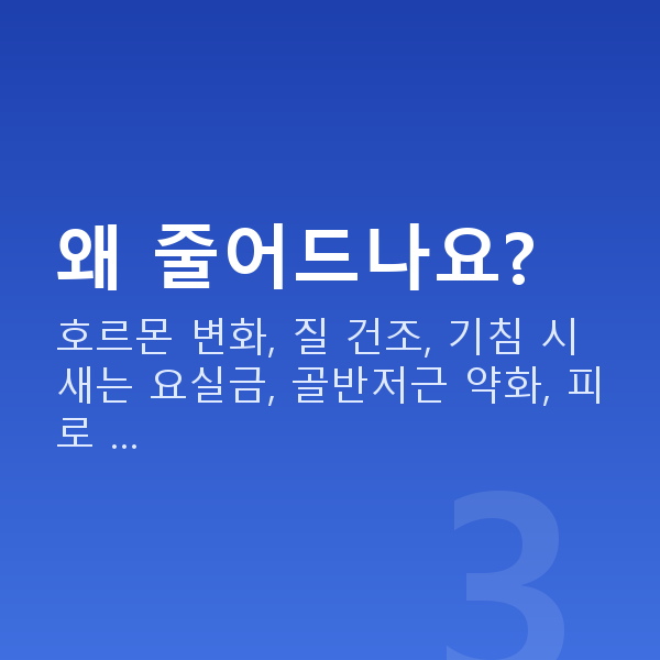 40대 부부관계 평균 횟수 왜 줄어드나요?