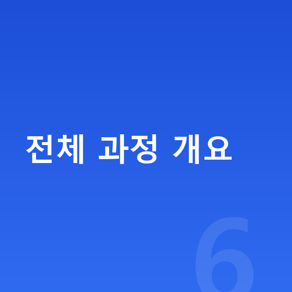 ICL렌즈삽입술과정 전체 과정 개요
