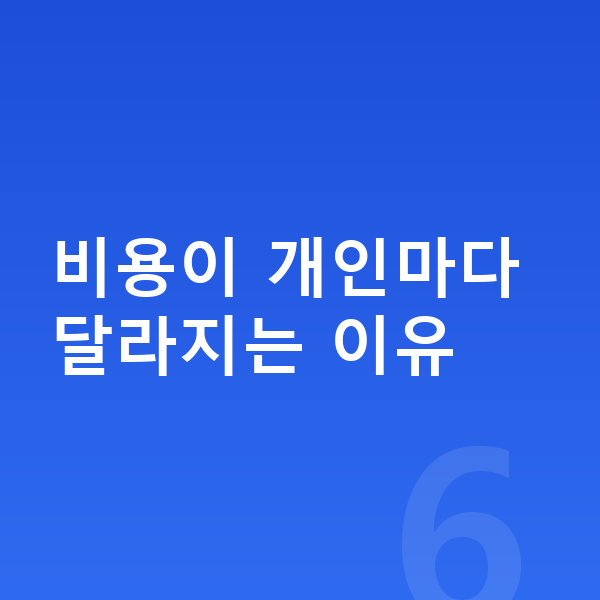 ICL렌즈삽입술비용 비용이 개인마다 달라지는 이유