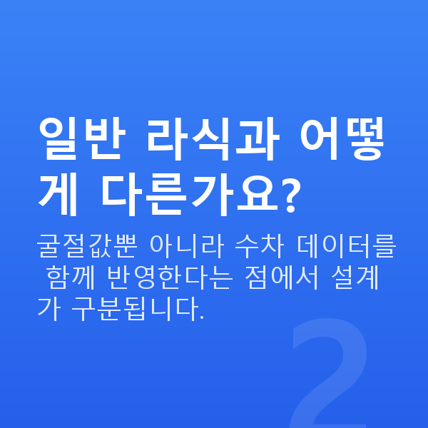 웨이브프론트라식 일반 라식과 어떻게 다른가요?