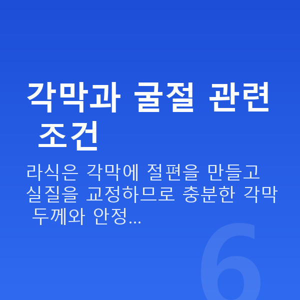 프리미엄라식가능조건 각막과 굴절 관련 조건