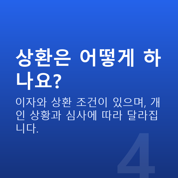 예탁증권담보대출 상환은 어떻게 하나요?