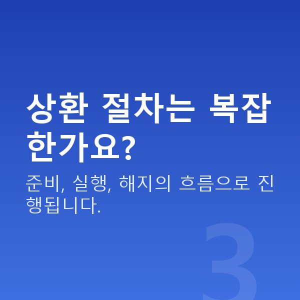 주식대출상환방법 상환 절차는 복잡한가요?