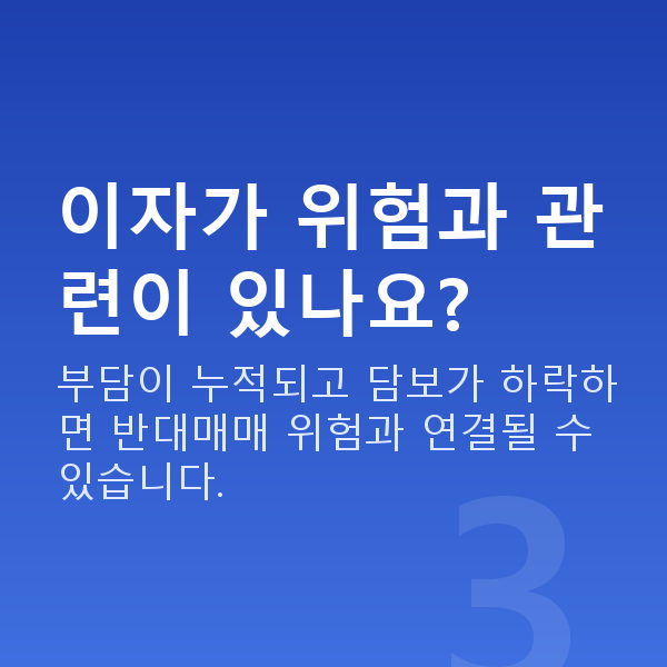 주식자금대출이자 이자가 위험과 관련이 있나요?