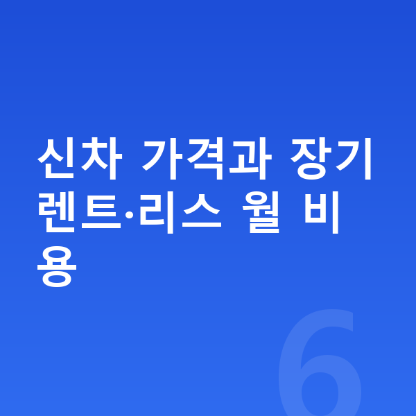 BMW iX 가격 신차 가격과 장기렌트·리스 월 비용