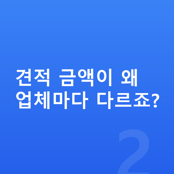 BMW X1 장기렌트 견적 견적 금액이 왜 업체마다 다르죠?