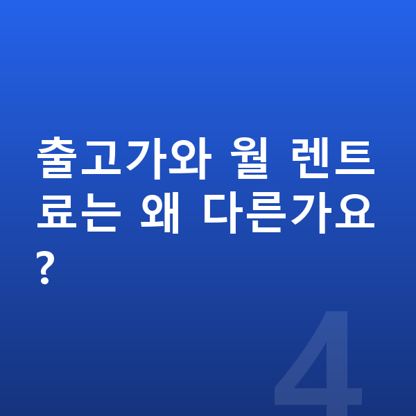 BMW X3 가격 출고가와 월 렌트료는 왜 다른가요?