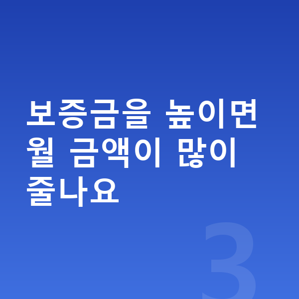 BYD 돌핀 장기렌트 보증금 보증금을 높이면 월 금액이 많이 줄나요