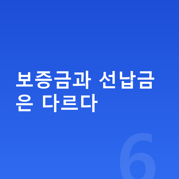 BYD 씨라이언6 장기렌트 보증금 보증금과 선납금은 다르다