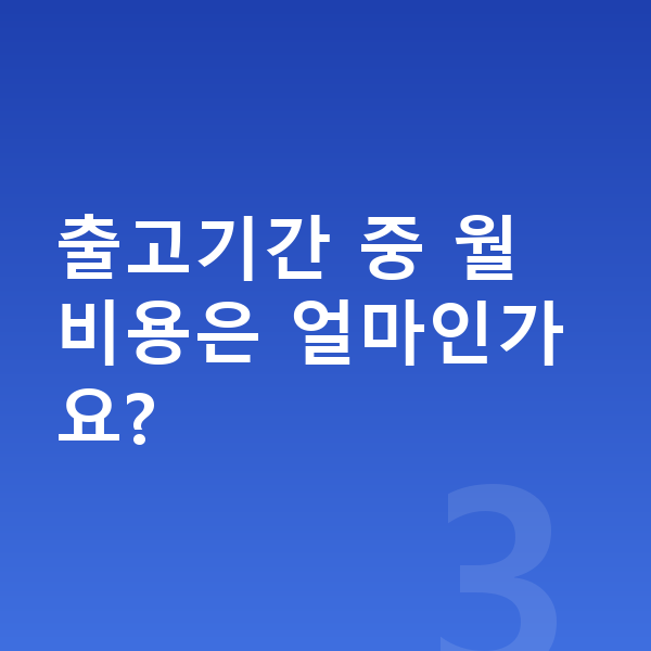 BYD 씰 장기렌트 출고기간 출고기간 중 월 비용은 얼마인가요?