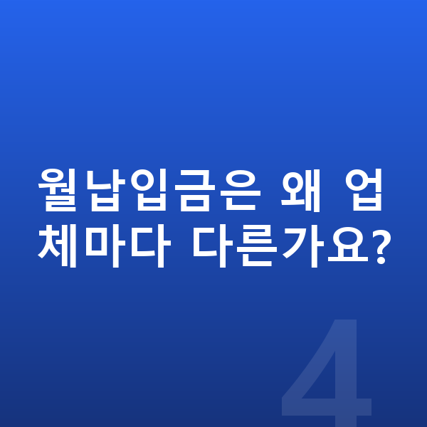 BYD 아토3 장기렌트 월납입금 월납입금은 왜 업체마다 다른가요?