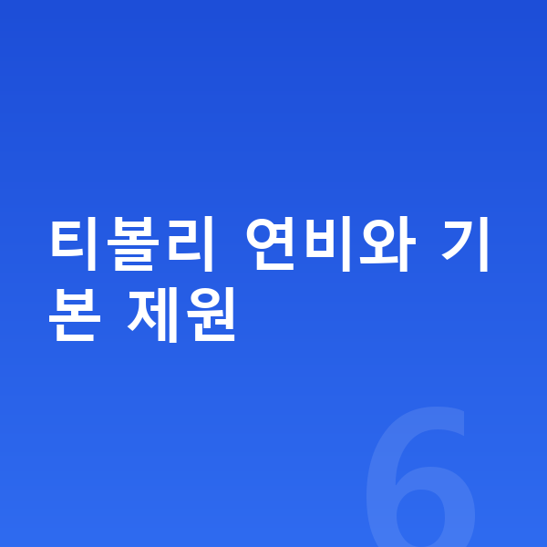 KGM 티볼리 연비 티볼리 연비와 기본 제원