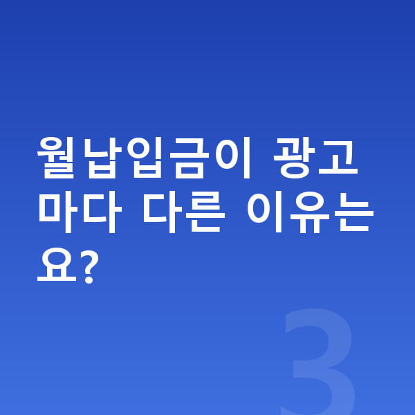 기아 K5 장기렌트 월납입금 월납입금이 광고마다 다른 이유는요?