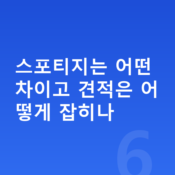 기아 스포티지 장기렌트 견적 스포티지는 어떤 차이고 견적은 어떻게 잡히나