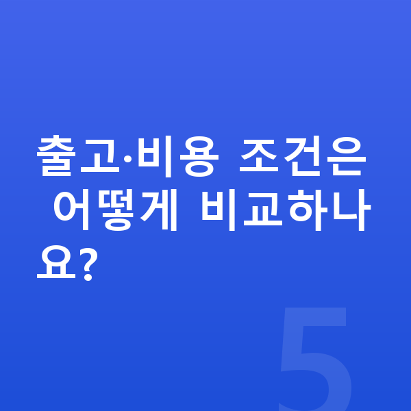 기아 쏘렌토 리스 출고기간 출고·비용 조건은 어떻게 비교하나요?