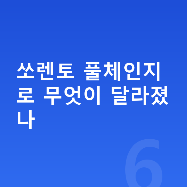 기아 쏘렌토 풀체인지 쏘렌토 풀체인지로 무엇이 달라졌나