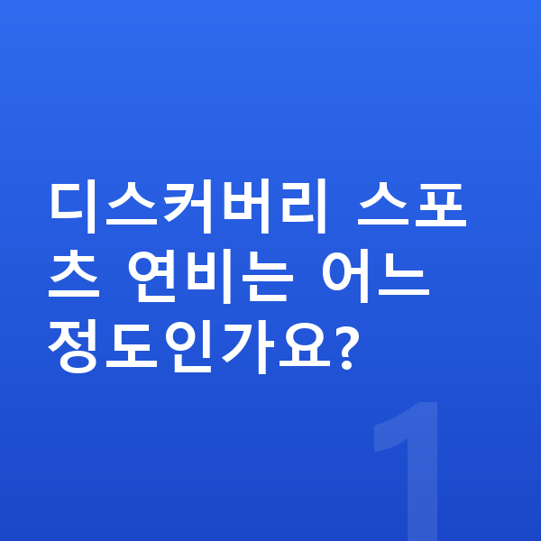 랜드로버 디스커버리 스포츠 연비 디스커버리 스포츠 연비는 어느 정도인가요?