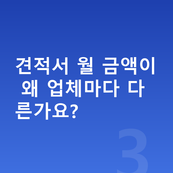 렉서스 UX 견적 견적서 월 금액이 왜 업체마다 다른가요?