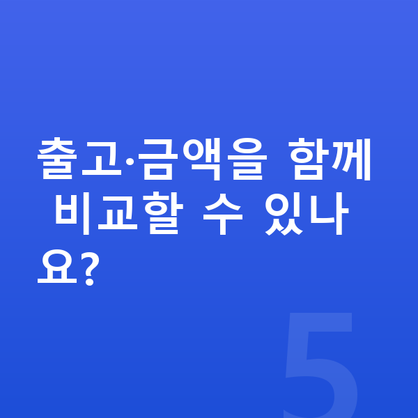 르노 그랑 콜레오스 리스 출고기간 출고·금액을 함께 비교할 수 있나요?