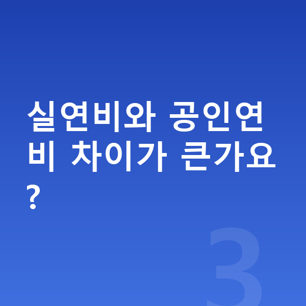 르노 그랑 콜레오스 연비 실연비와 공인연비 차이가 큰가요?