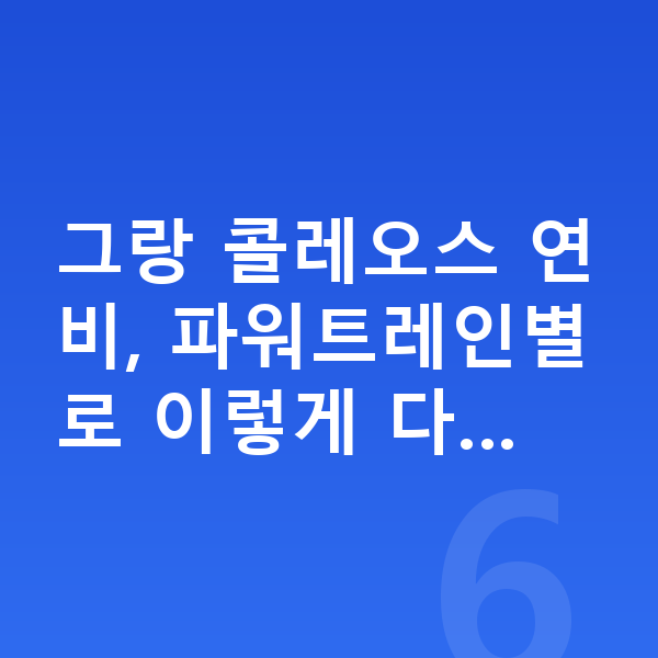 르노 그랑 콜레오스 연비 그랑 콜레오스 연비, 파워트레인별로 이렇게 다…