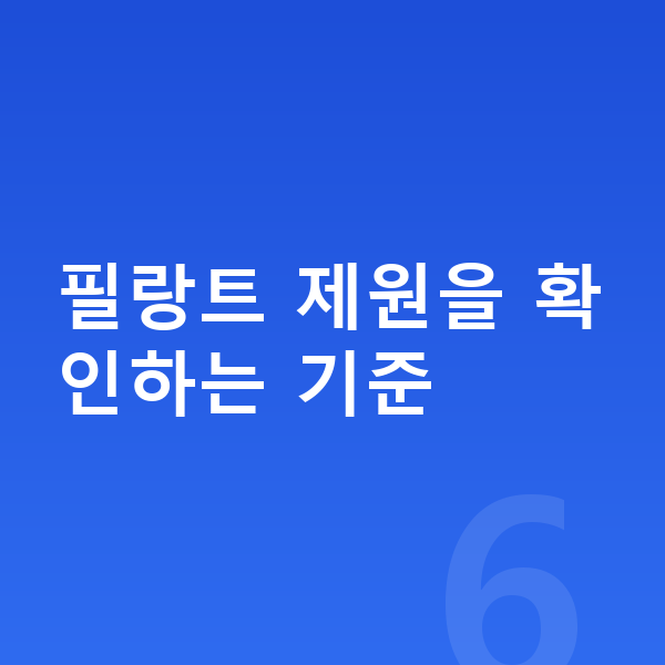 르노 필랑트 제원 필랑트 제원을 확인하는 기준