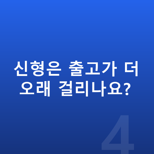 미니 컨트리맨 리스 출고기간 신형은 출고가 더 오래 걸리나요?