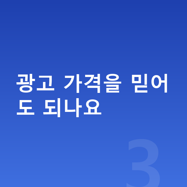 미니 쿠퍼 장기렌트 가격 광고 가격을 믿어도 되나요