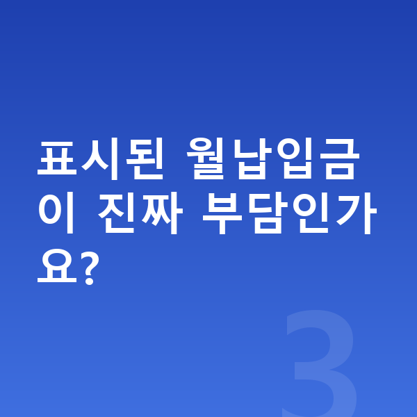 아우디 A5 리스 월납입금 표시된 월납입금이 진짜 부담인가요?