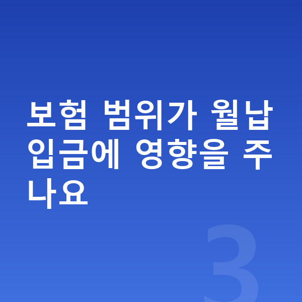 아우디 A6 장기렌트 월납입금 보험 범위가 월납입금에 영향을 주나요