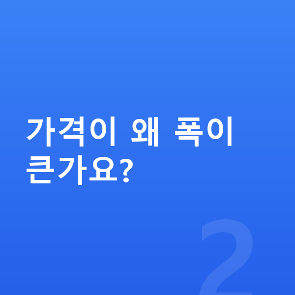 아우디 A8 장기렌트 가격 가격이 왜 폭이 큰가요?