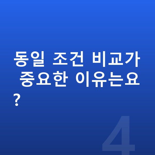 아우디 Q3 리스 견적 동일 조건 비교가 중요한 이유는요?