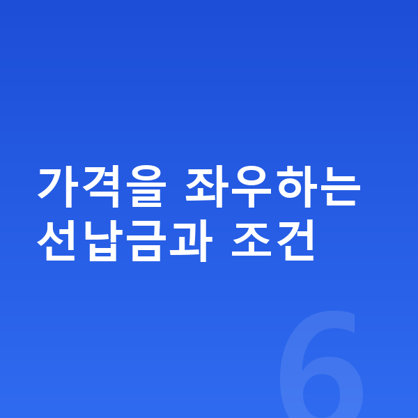 아우디 Q3 장기렌트 가격 가격을 좌우하는 선납금과 조건