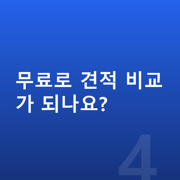 아우디 Q4 이트론 장기렌트 견적 무료로 견적 비교가 되나요?
