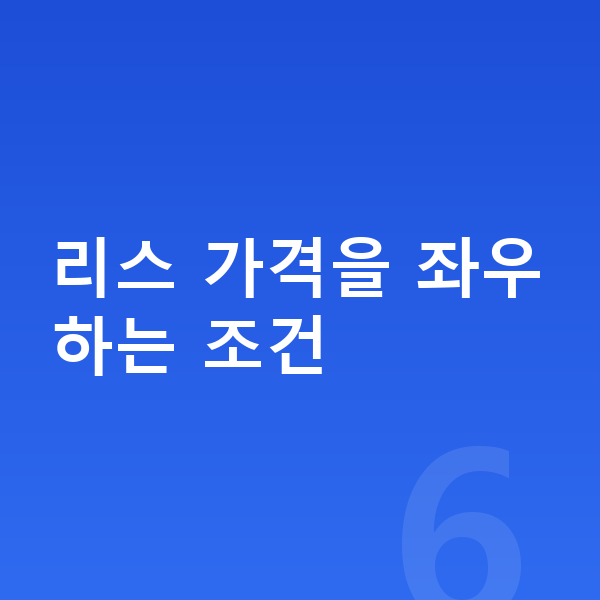 제네시스 일렉트리파이드 G80 리스 가격 리스 가격을 좌우하는 조건