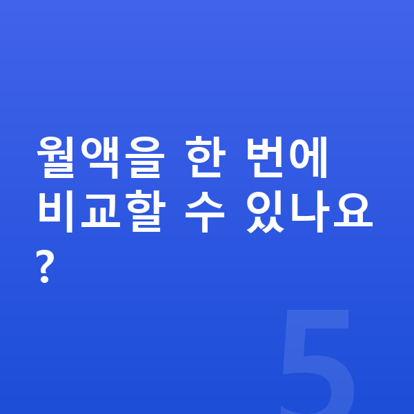 제네시스 일렉트리파이드 GV70 장기렌트 월납입금 월액을 한 번에 비교할 수 있나요?