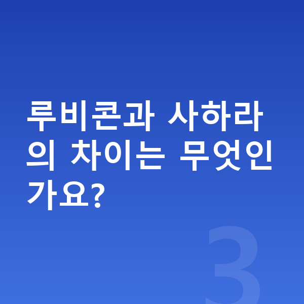 지프 랭글러 옵션 루비콘과 사하라의 차이는 무엇인가요?