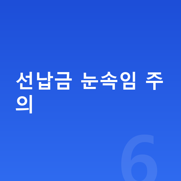 폴스타4 장기렌트 월납입금 선납금 눈속임 주의
