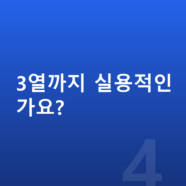 현대 싼타페 가격 3열까지 실용적인가요?