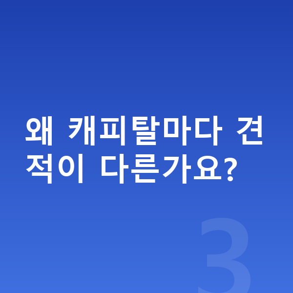 현대 쏘나타 리스 견적 왜 캐피탈마다 견적이 다른가요?