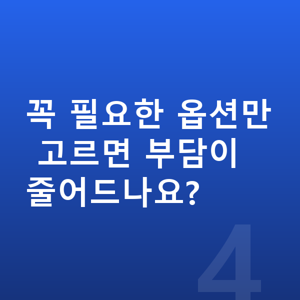 현대 아이오닉9 옵션 꼭 필요한 옵션만 고르면 부담이 줄어드나요?