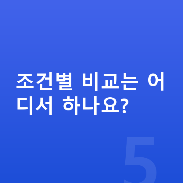 현대 코나 일렉트릭 리스 보증금 조건별 비교는 어디서 하나요?