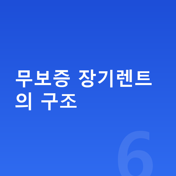 현대 코나 일렉트릭 장기렌트 무보증 무보증 장기렌트의 구조