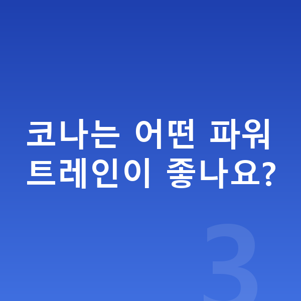현대 코나 장기렌트 코나는 어떤 파워트레인이 좋나요?