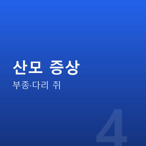 임신 22주차 산모 증상